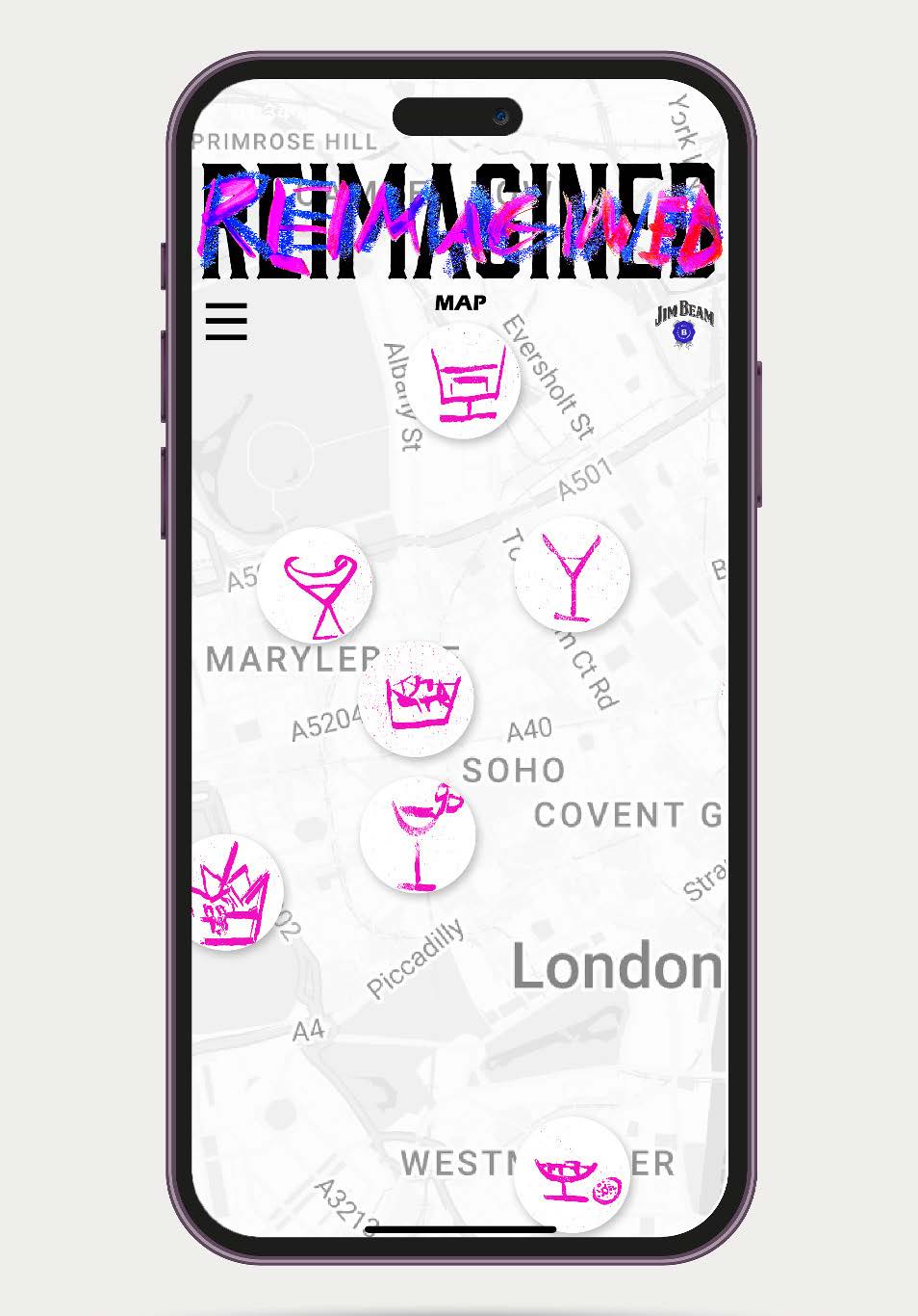 App Screen Map