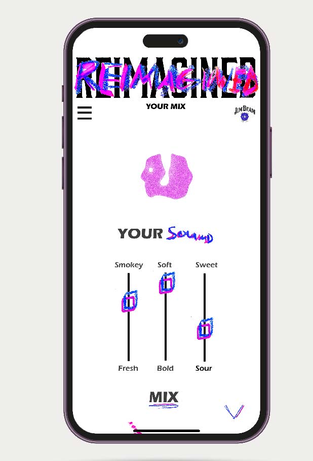 App Screen Your Mix