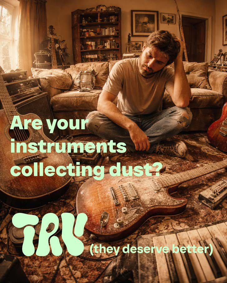 Are your instruments collecting dust? Instagram-Post